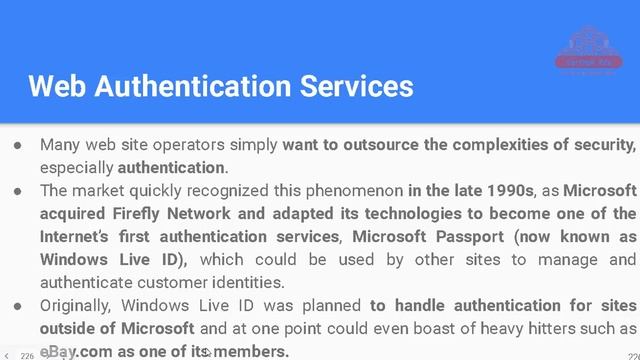 Stronger Web authentication and services with Site Key, OTP, Live ID, Microsoft CardSpace and OpenI смотреть онлайн