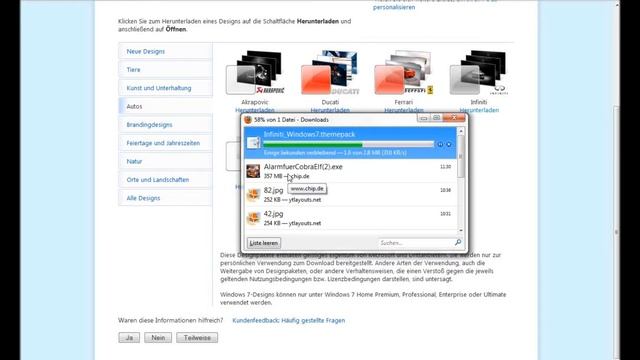 Windows 7/ Vista themes downloaden смотреть онлайн