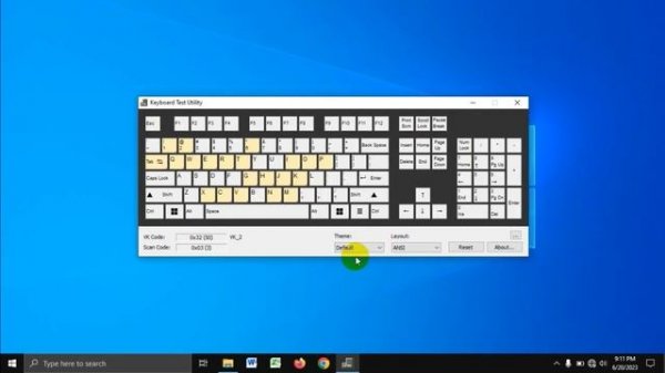 Keyboard Test Utility 2023 #keyboardtest