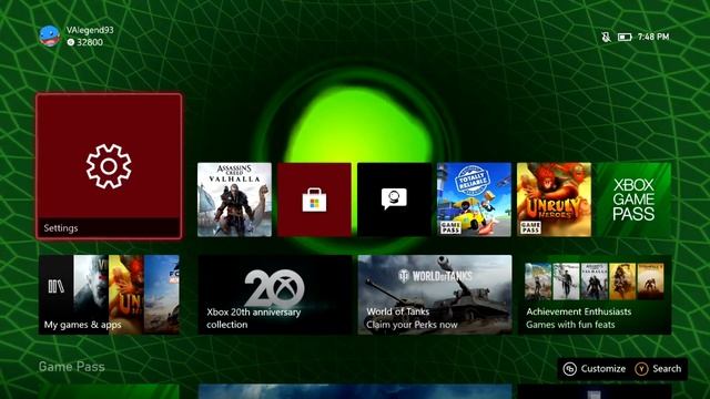 OG Xbox Wallpaper on Xbox One/Series S|X смотреть онлайн
