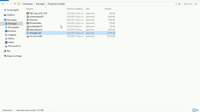 Instalacion de Microsoft Silverlight смотреть онлайн