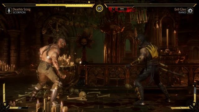Mortal Kombat SCORPION VS KANO VERY HARD смотреть онлайн