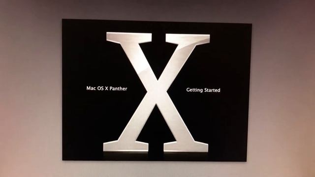 Mac OS X Panther Welcome Screen смотреть онлайн