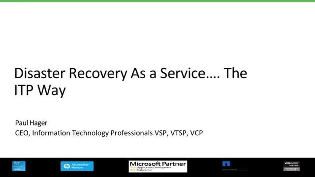 Disaster Recovery as a Service with Veeam and IT Pros смотреть онлайн