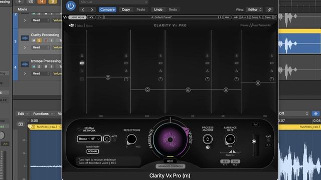 Hush Noise Reduction App vs Clarity Vx Pro - Podcast Noise Reduction смотреть онлайн
