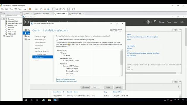 Window Server 2019 Training | How to Install and Configure FTP Server 2019 (Hindi- 22) смотреть онлайн