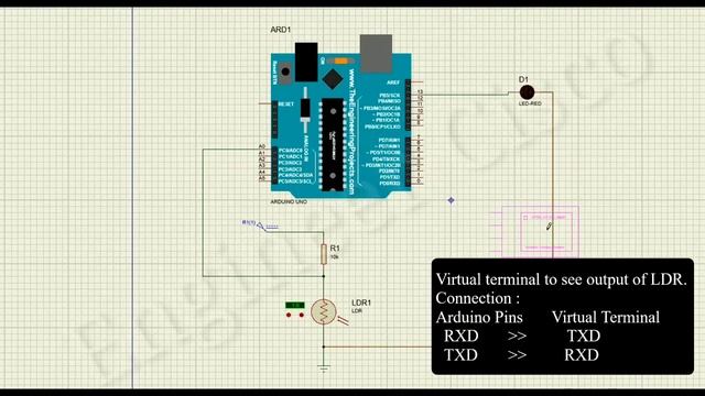 LDR interfacing with Arduino in Proteus 8 Professional || Proteus simulation based project. смотреть онлайн