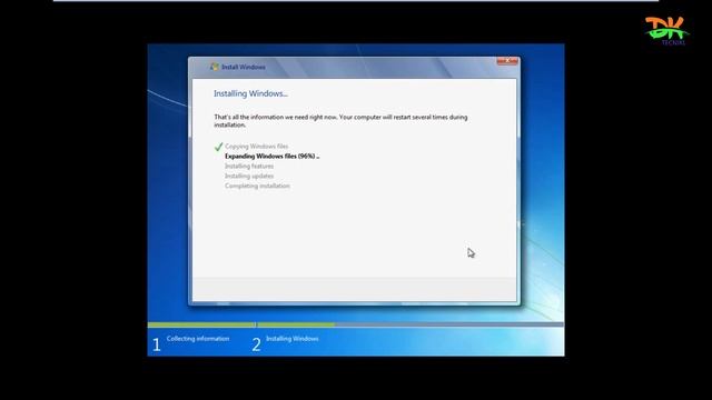 Install Windows 7 on VMware Easy way смотреть онлайн
