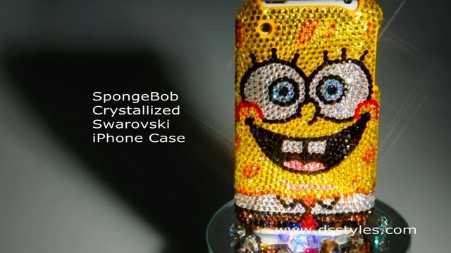 Swarovski iPhone Case - Custom Made SpongeBob - DSstyles смотреть онлайн