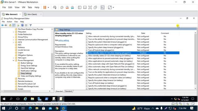 Hide Computer Sleep Option Via GPO | Windows Server 2016 | Bangla смотреть онлайн