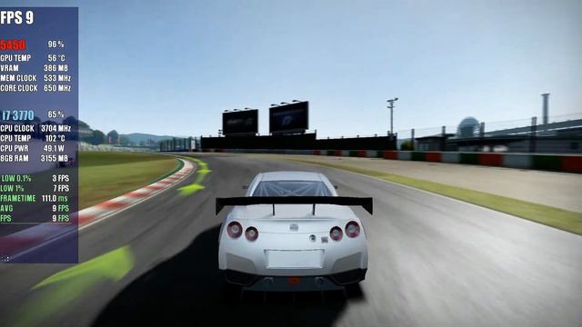 AMD Radeon HD5450 1GB | Shift 2: Unleashed - Low,1080p смотреть онлайн