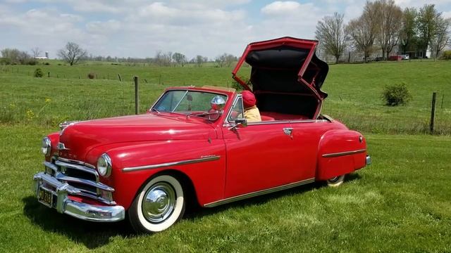 T&S Auctions - 1950 Plymouth Special Deluxe Convertible смотреть онлайн
