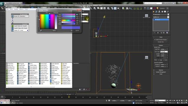 Tutorial - 3ds Max - FumeFX, Particle Flow e Krakatoa смотреть онлайн