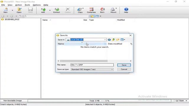 How to Make CD/DVD Window ISO Image in Power ISO_USB window make complete смотреть онлайн