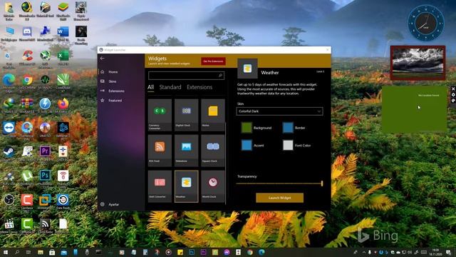 WİNDOWS 10 İÇİN WİDGET LUNCHER ARAÇLARI MAĞAZA UYGULAMASI смотреть онлайн