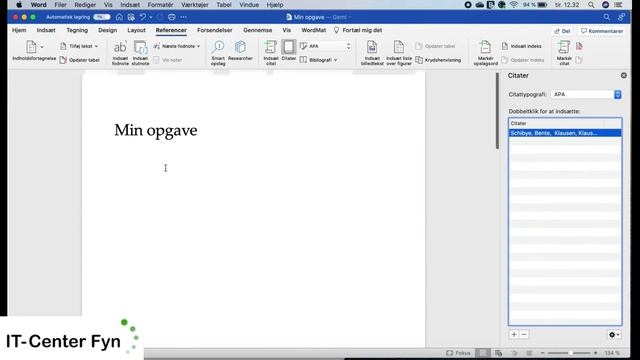 Litteraturliste i Word på Mac смотреть онлайн