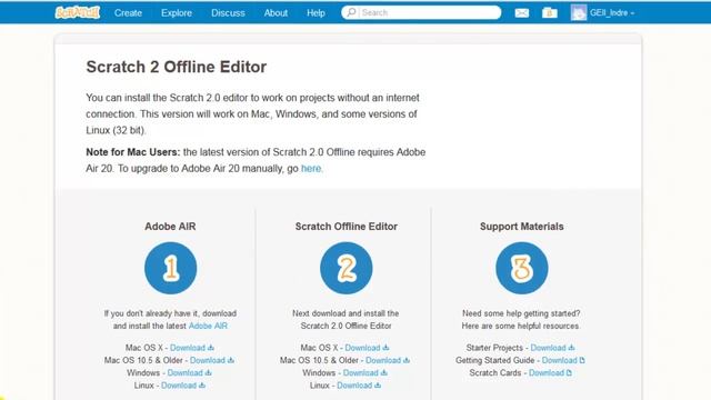 Installation Scratch 2.0 смотреть онлайн