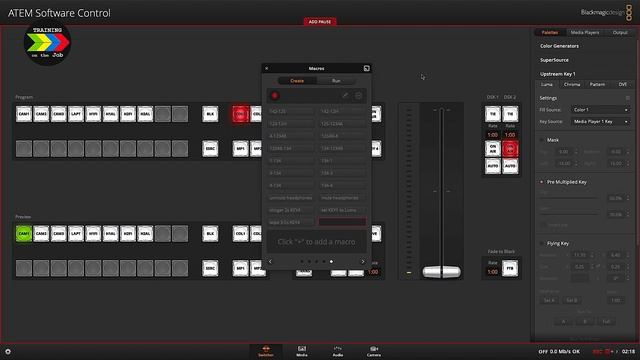 #004.2/2 compiling and adjusting macros with the Atem Software Control app смотреть онлайн