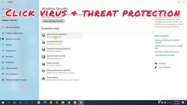 HOW TO TURN OFF REAL-TIME PROTECTION IN WINDOWS 10 смотреть онлайн
