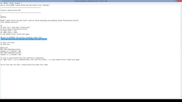How to FIX -Wacom Tablet Driver Was Not Found- error quickly -automated process- смотреть онлайн