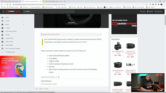 Canon R5 Next Firmware Coming in November | C-Log 2 and C-Log 3 | Canon Raw Lite смотреть онлайн