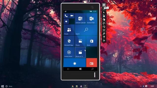 Emular Windows 10 mobile en PC смотреть онлайн