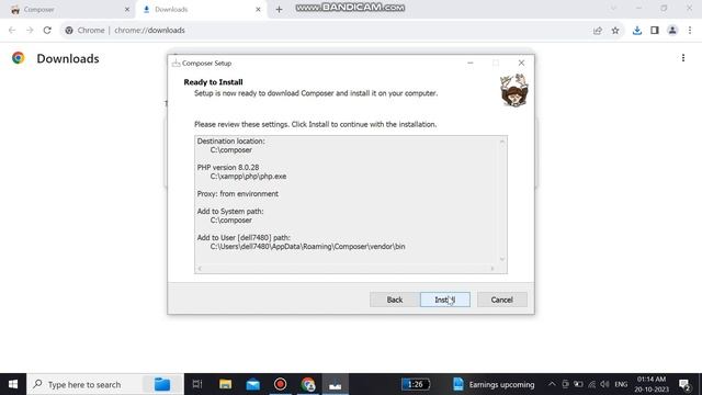 How to install Composer in Windows 10 | How to install Composer in Windows 11 #laravel смотреть онлайн