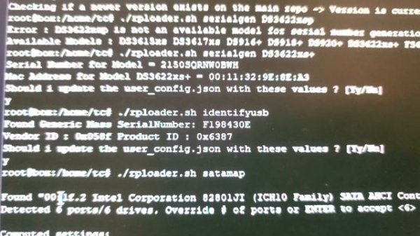 Thecus n5550 to Synology XPenology conversion with 7.x