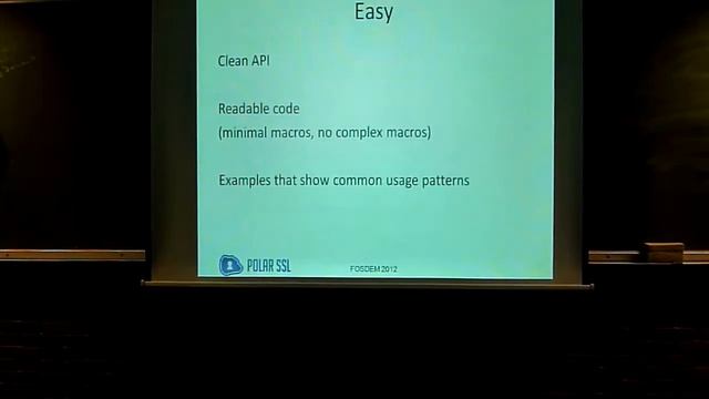 fosdem2012 paul bakker polarssl part1 смотреть онлайн