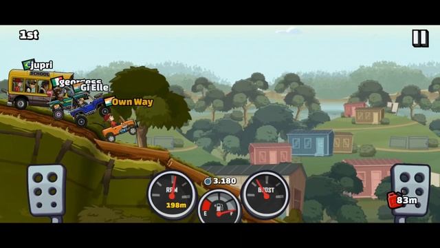 Nail Bite win - RACE in FACTORY, WOODS, DOWNHILL and CITY #HCR2 #vereshchak #hillclimbracing2 смотреть онлайн