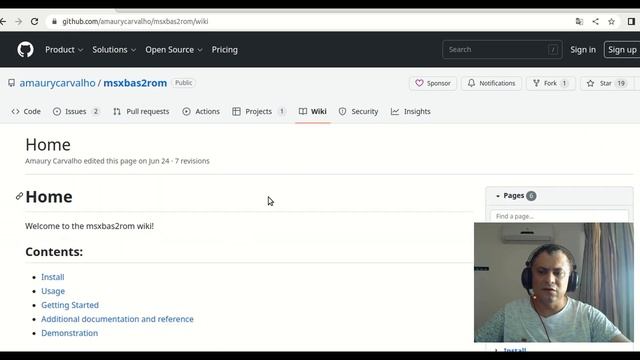 O projeto MSXBAS2ROM no GitHub смотреть онлайн
