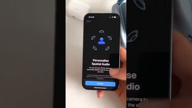 How to set up Personalise Spatial Audio for AirPods! #appledsigntips смотреть онлайн