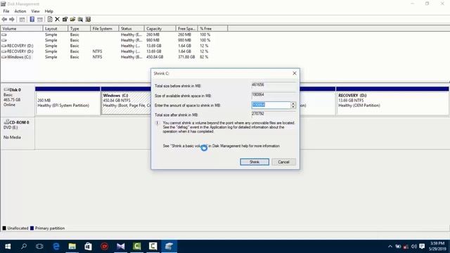How to create a disk partition in windows 10 смотреть онлайн