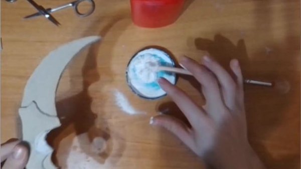 Как из картона сделать керамбит из standoff 2 в скине "НЕБУЛА"