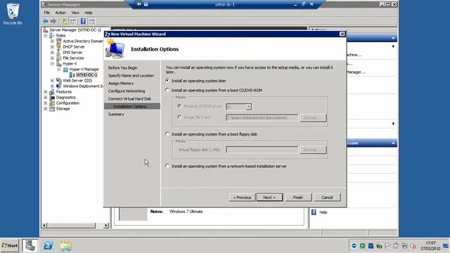 Using Hyper V - Windows Server 2008 R2.mp4 смотреть онлайн