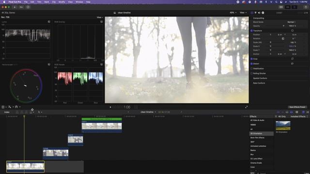 Better Workflow | Final Cut Pro X | Cleaning Up Your Timeline смотреть онлайн