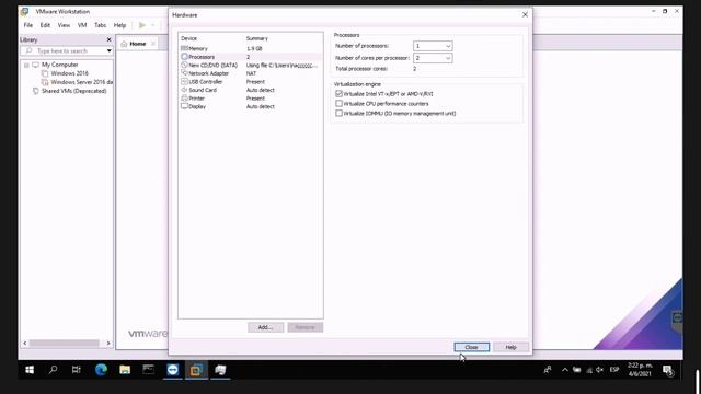 instalación de Windows server 2016 con server core 1.2 смотреть онлайн