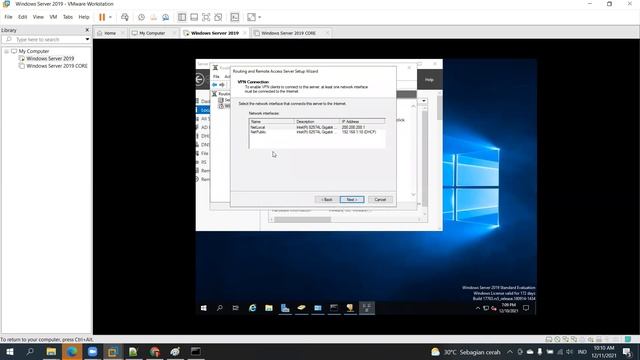 AD DC DNS, DHCP, NAT, Routing Windows Server 2019 VMWare #4 смотреть онлайн