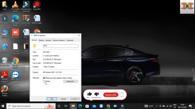 How To Hide Folder In WINDOWS 10 II Hide Files In Windows 10 II Lock Your Folder in Pc I #windows10 смотреть онлайн