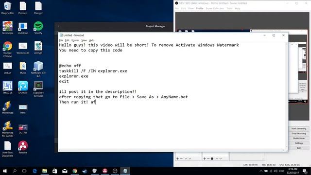 Remove "Activate Windows" Watermark смотреть онлайн