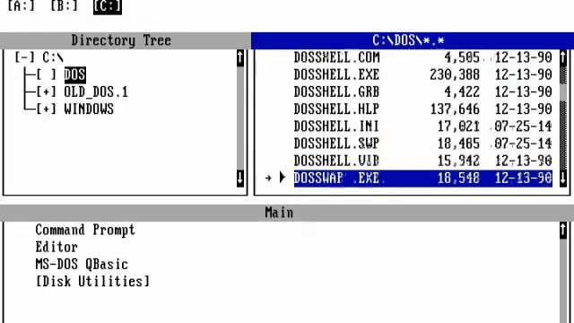 MS DOS 5.00.409c смотреть онлайн