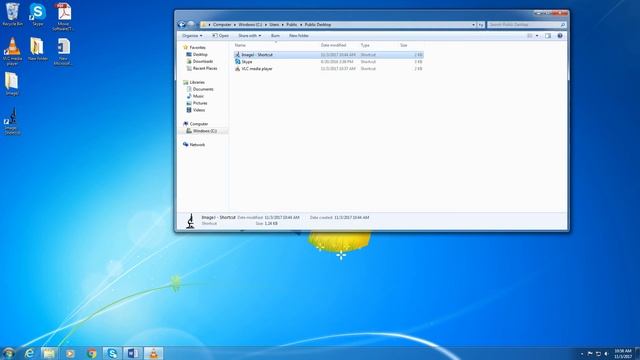 How to create desktop shortcut for all users - works for all Windows смотреть онлайн