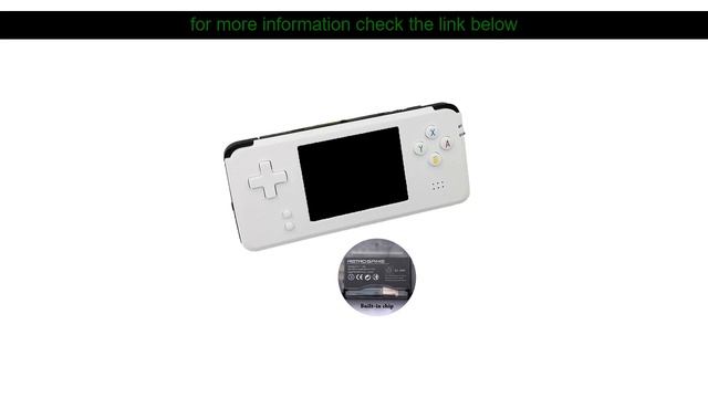 Portable Video Handheld Game Console Retro 64 Bit 3 Inch 3000 Video Game Retro Handheld Console to смотреть онлайн