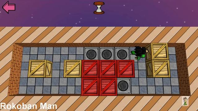 Boxxle II Level 91 Played on Rokoban for Windows смотреть онлайн