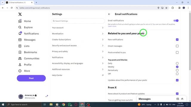 How To Enable Emails When Receiving A Tweet On X (Twitter) On PC смотреть онлайн