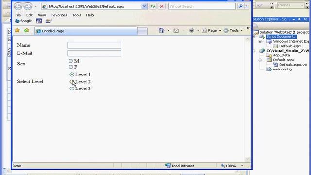 V2 03 VISUAL BASIC 2008 ( Tutorial Using Controls ) смотреть онлайн