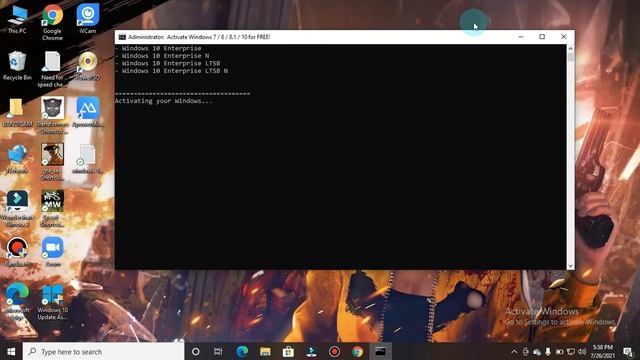 How to remove ACTIVATE WINDOWS watermark in windows 10 pro || In tamil || PC TAMIZHA ||. смотреть онлайн