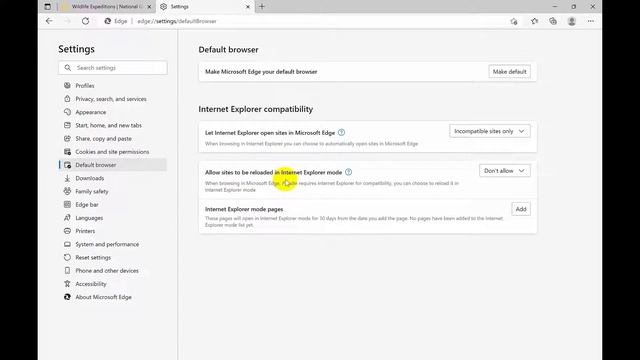 How To Add Or Remove Internet Explorer Mode Button On Edge Toolbar in 2022 смотреть онлайн