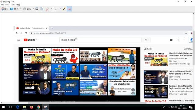 Snipping Tool to capture screenshots | How to take screenshots on Windows 10 смотреть онлайн