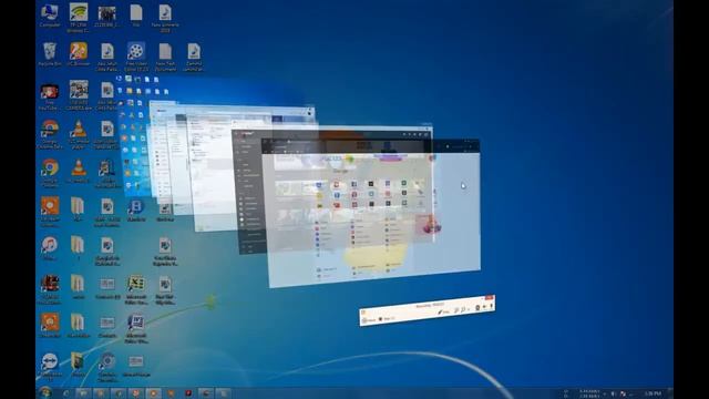 Windows 7 aero 3D trick in your Desktop/leptop смотреть онлайн